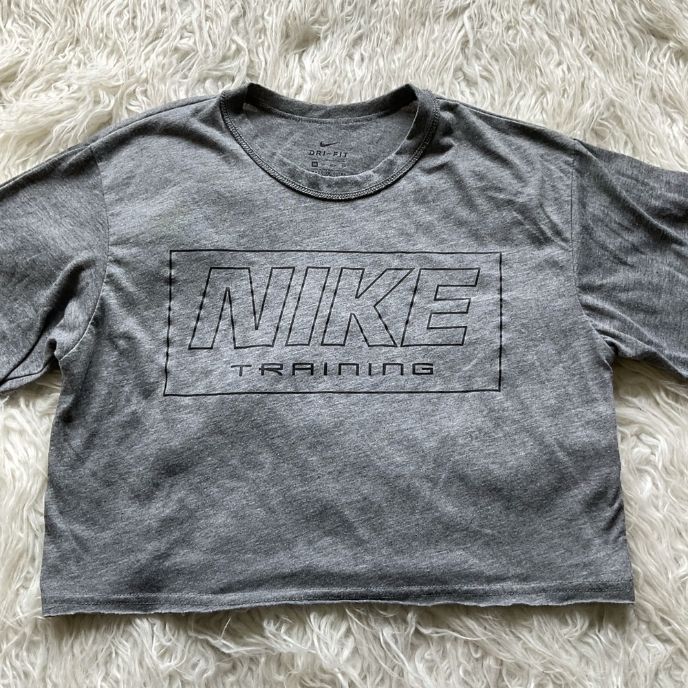 Nike Elevated Basic Grx Short Sleeve T-Shirt Grey - image 3